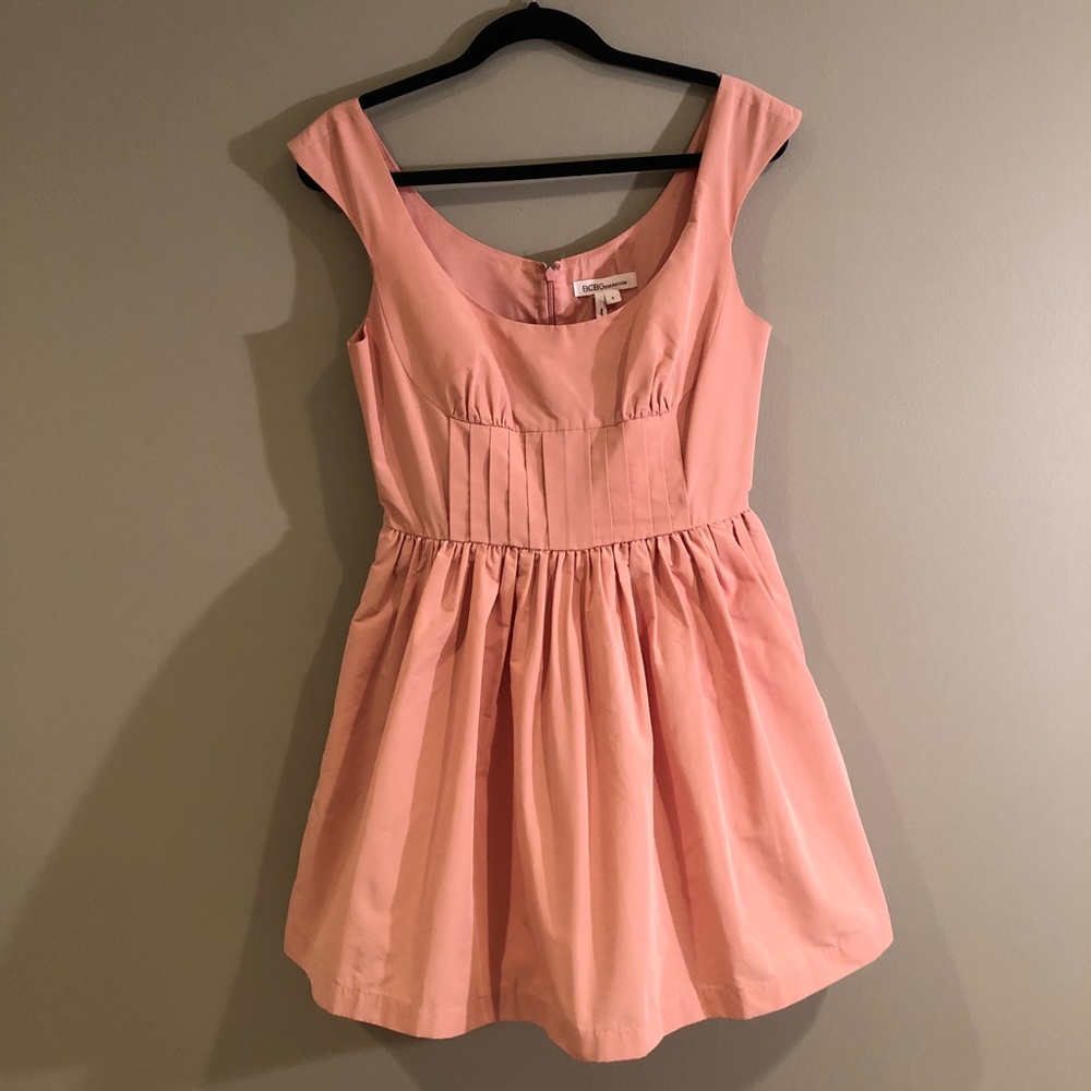 BCBG // Light Pink Dress with Shorts